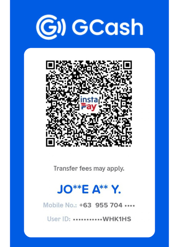 GCash QR Code - Joyce Ann Gonzales Yap